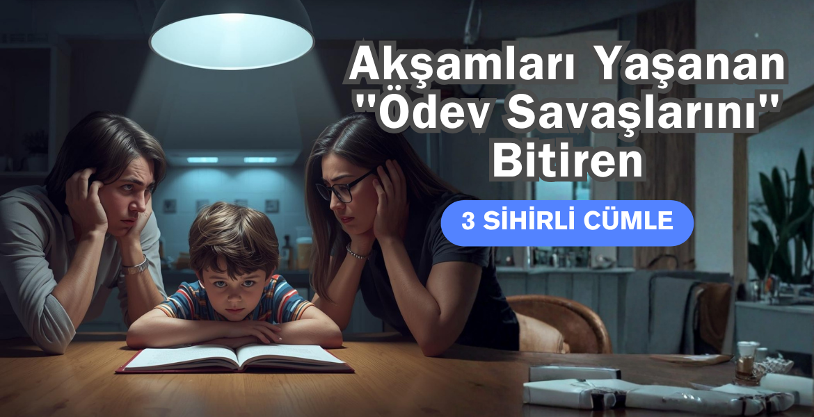 Akşamları Yaşanan "Ödev Savaşlarını" BitirİN!